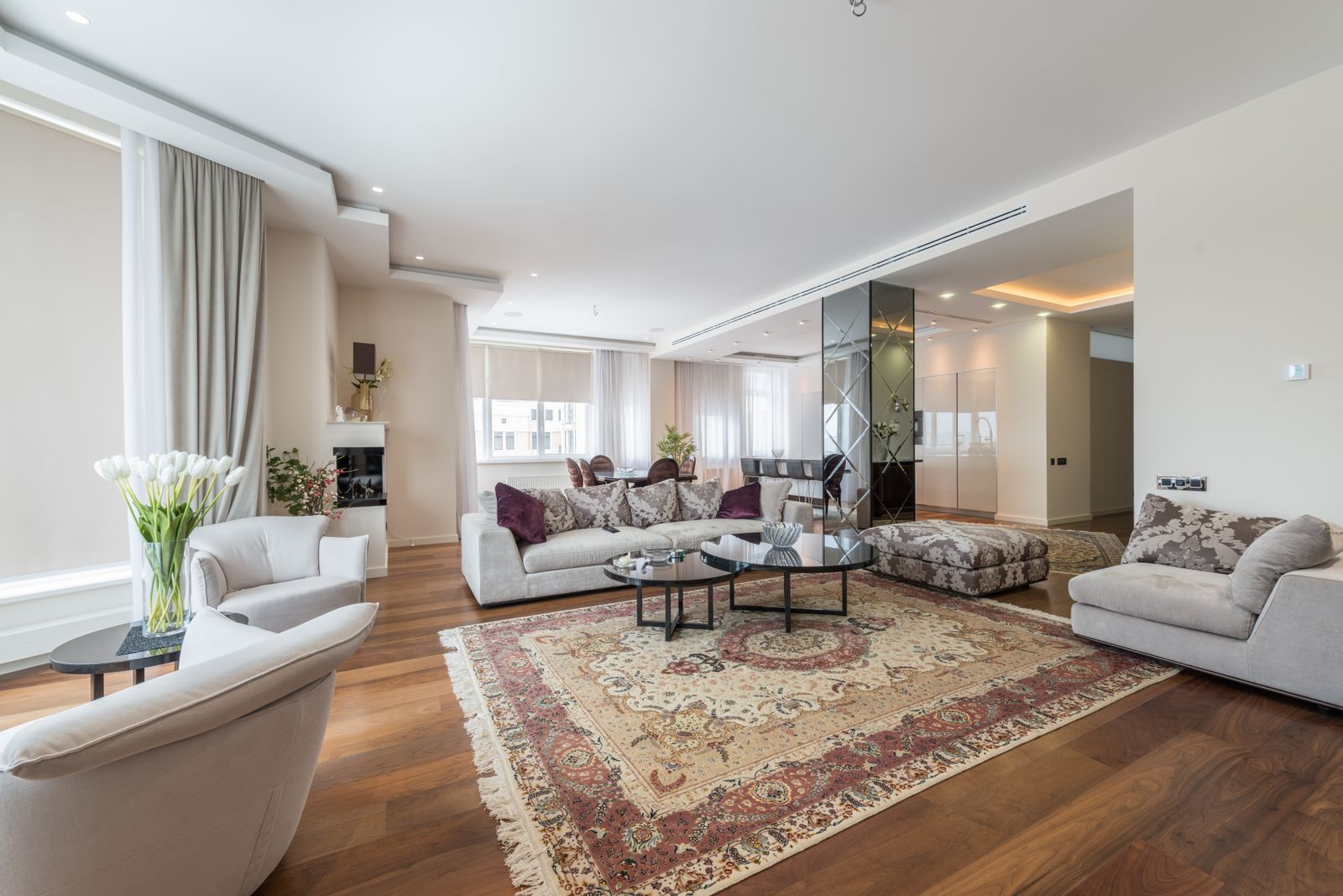 Interior de vivienda de referencia, fotografía de stock